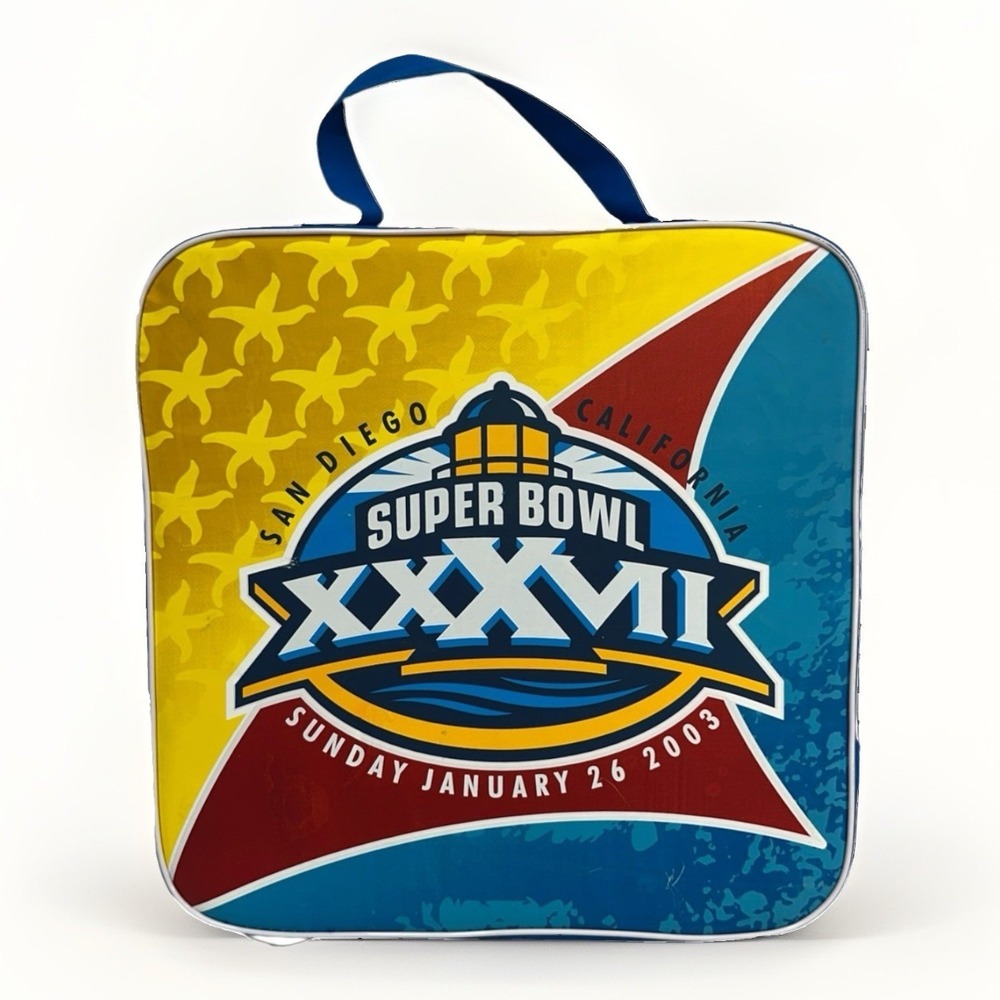 VTG NFL Tampa Bay Buccaneers WINNERS SUPER BOWL XXXVII Seat Cushion
